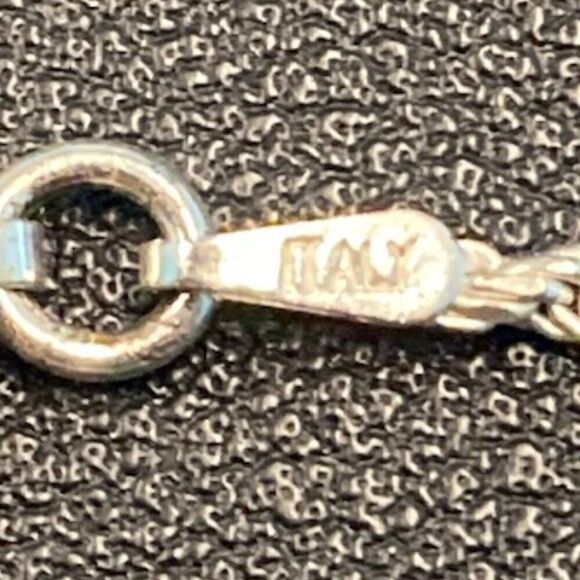 heart bracelet / anklet 925 Italian silver - Picture 3 of 5